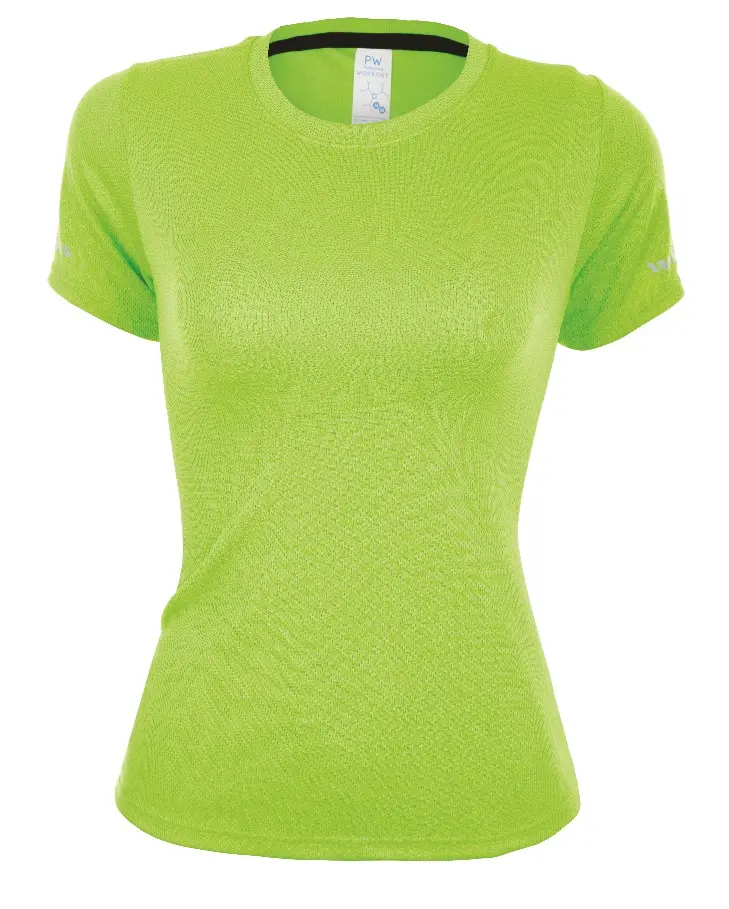 950D PLAYERA DEPORTIVA CUELLO REDONDO MANGA CORTA PARA DAMA