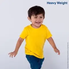 B0300 Playera Peso Completo Cuello Redondo Manga Corta Unisex para Bebes