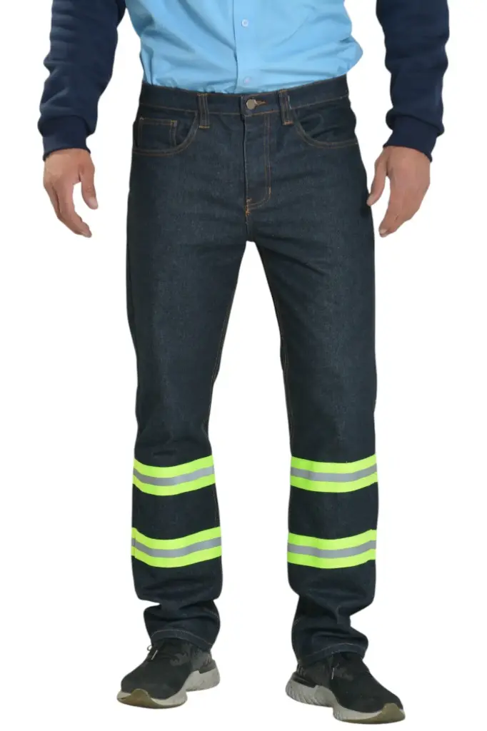 PANTALON PREZENZA MEZCLILLA C/ REFLEJANTE CABALLERO