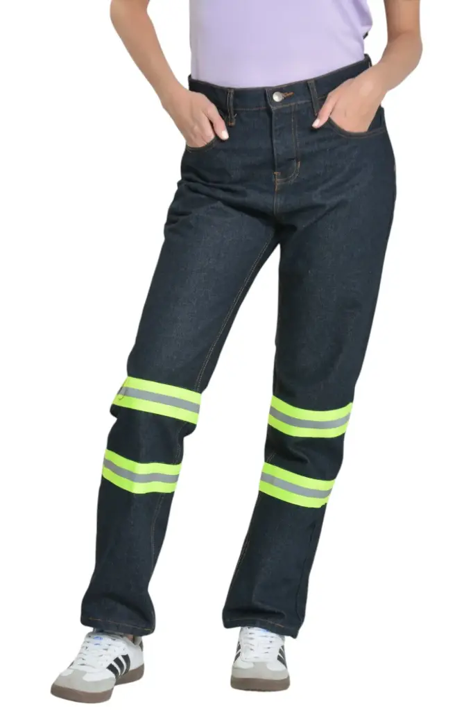 PANTALON PREZENZA MEZCLILLA C/ REFLEJANTE DAMA