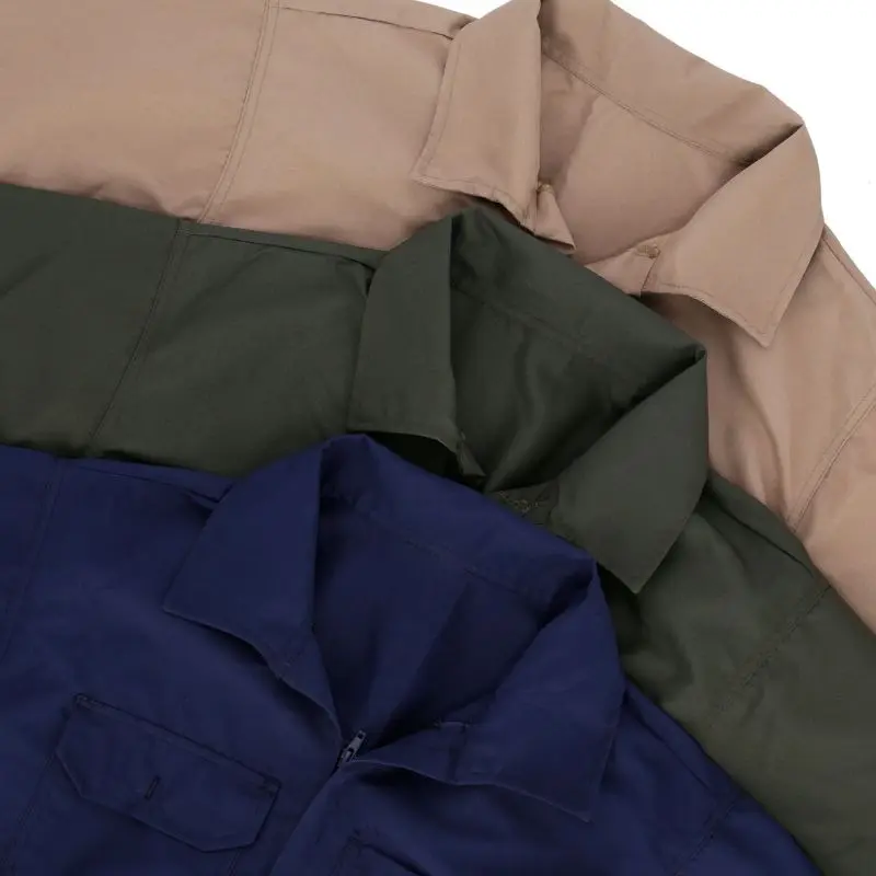 OVEROL UNILINE BASICO GABARDINA CABALLERO MANGA LARGA AZUL MARINO