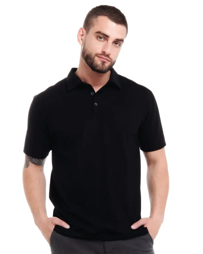 POLO 903U POLIÉSTER MICRO WAFFLE MANGA CORTA UNISEX
