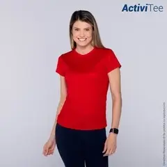 [D1302 ] D1302 PLAYERA CUELLO REDONDO MANGA CORTA CON SILUETA PARA DAMA
