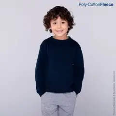 [N0700 ] N0700 SUDADERA CUELLO REDONDO UNISEX PARA NIÑOS
