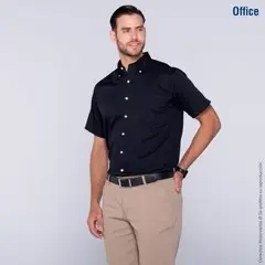 [C0606 ] C0606 CAMISA DE GABARDINA MANGA CORTA PARA CABALLERO