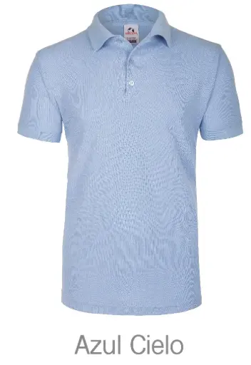 [600C] POLO 600C CARDADO MANGA CORTA PARA CABALLERO