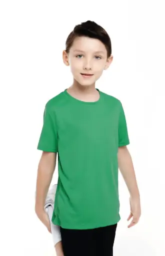 [950N ] 950N KIDS PLAYERA DEPORTIVA CUELLO REDONDO MANGA CORTA PARA NIÑOS