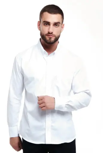 [6000CL] 6000CL PLAYERYTEES CAMISA DE GABARDINA MANGA LARGA PARA CABALLERO