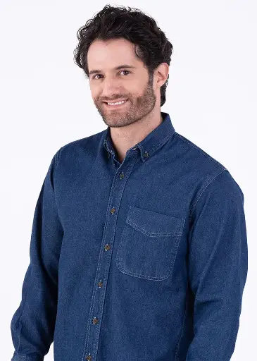 CAMISA DACACHE SIQUE STONE MEZCLILLA CAB.  