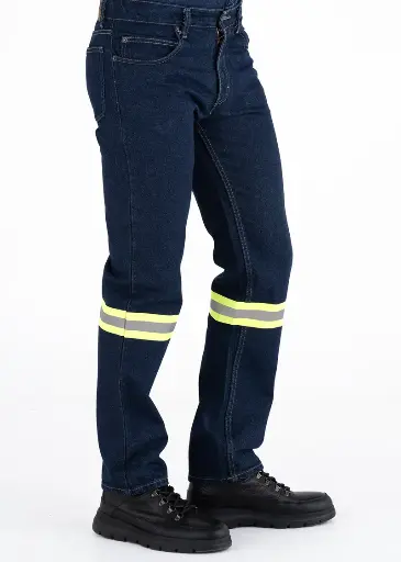 PANTALON DACACHE SIQUE RINSE MEZ. C/REFLEJANTE CAB. 