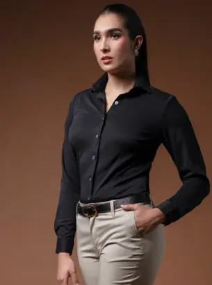 BLUSA BIBO MODELO TREK MANGA LARGA DAMA 