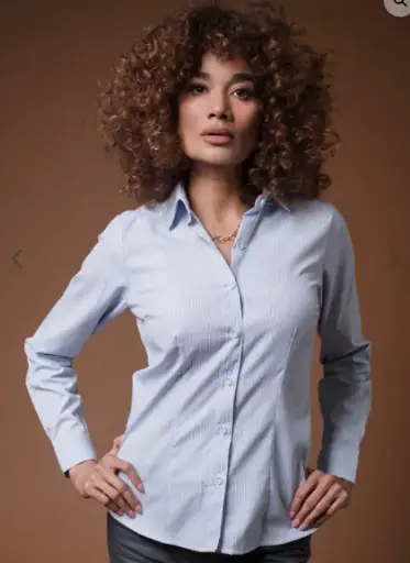 BLUSA BIBO MIL RAYAS MANGA LARGA DAMA